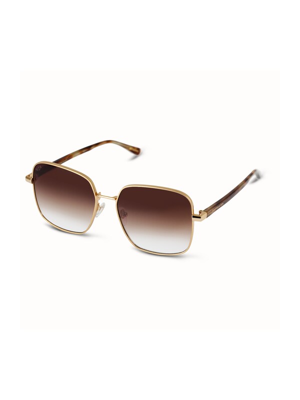 Kapten u0026 Son Kapten & Son Sonnenbrille 'Palermo Gold Brown' in Karamell Dunkelbraun