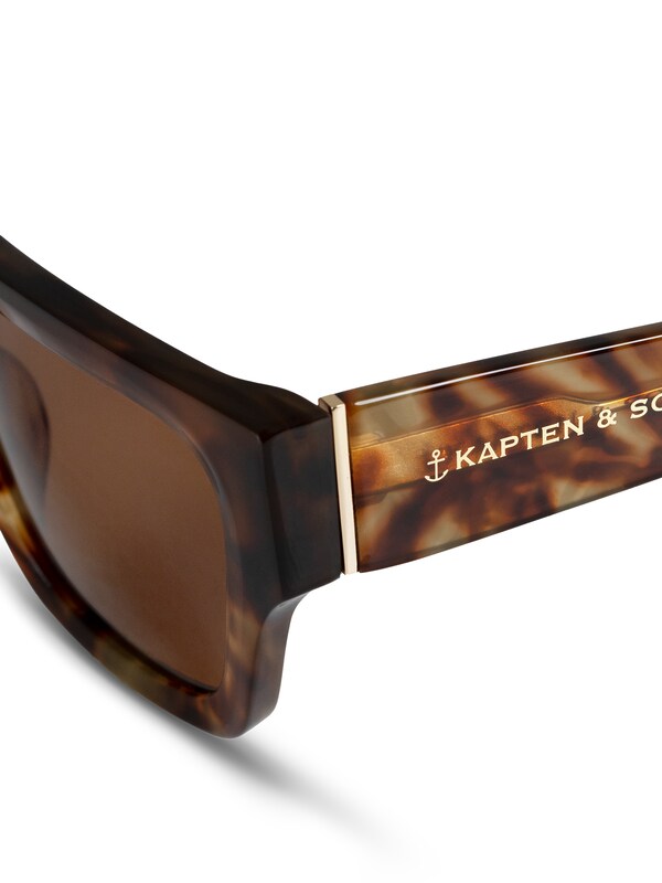 Kapten U0026 Son Kapten & Son Sonnenbrille 'Seville' In Braun Cognac
