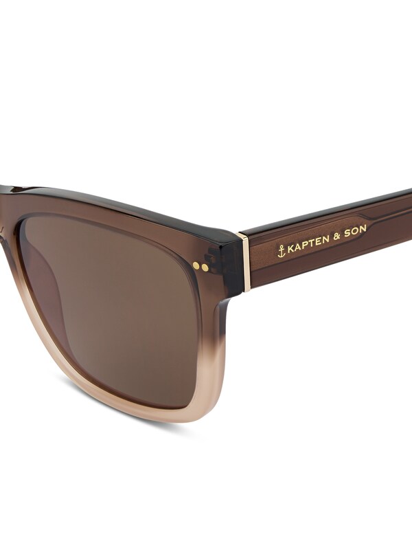 Kapten U0026 Son Kapten & Son Sonnenbrille 'Venice' In Braun Dunkelbraun