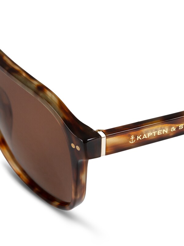 Kapten U0026 Son Kapten & Son Sonnenbrille 'Zurich' In Braun Hellbraun