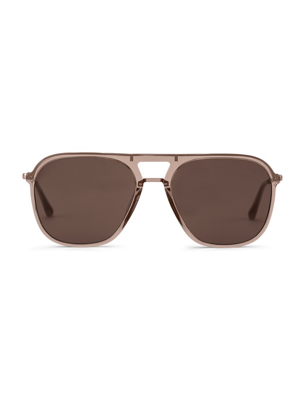 Kapten U0026 Son Kapten & Son Sonnenbrille 'Zurich Transparent Hazel Brown' In Hellbraun