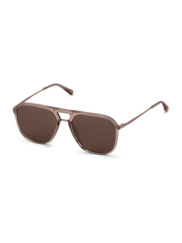 Kapten u0026 Son Kapten & Son Sonnenbrille 'Zurich Transparent Hazel Brown' in Hellbraun