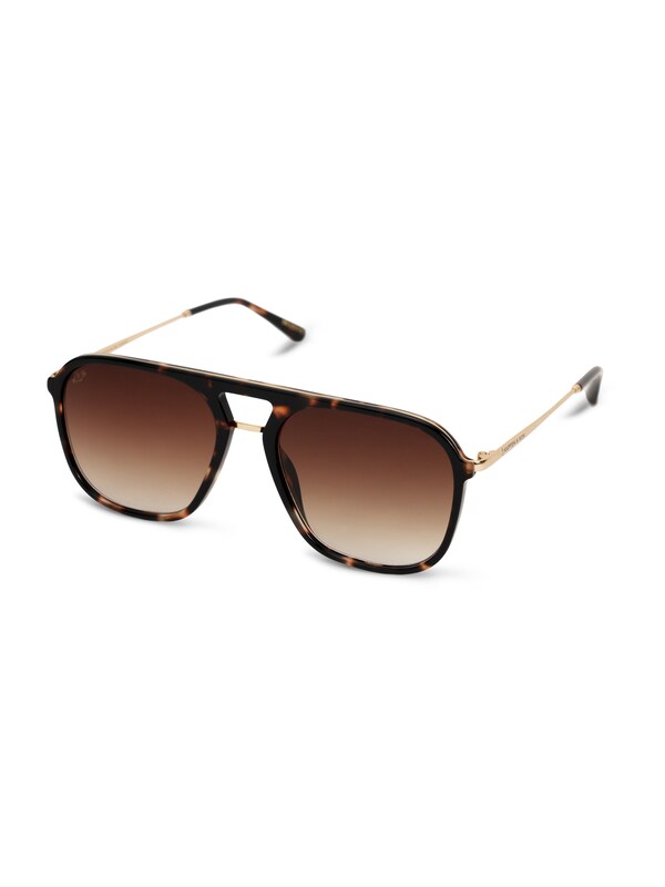 Kapten u0026 Son Kapten & Son Sonnenbrille 'Zurich Umber Tortoise Brown' in Cognac Dunkelbraun