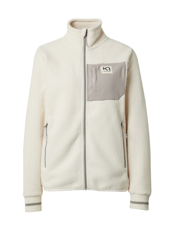 Kari Traa Kari Traa Funktionsfleecejacke 'Rothe' in Creme Kitt