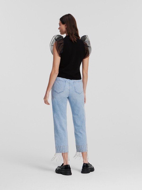 Karl Lagerfeld Karl Lagerfeld Top In Schwarz