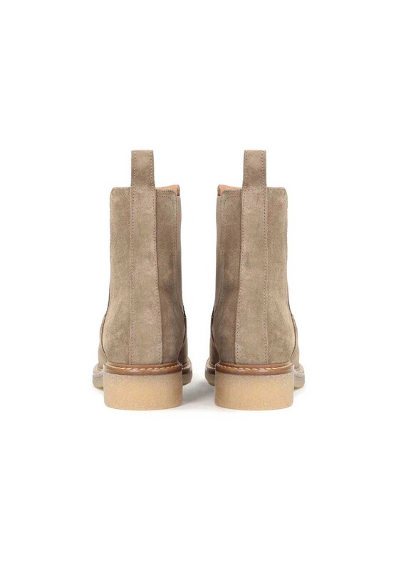 Kazar Kazar Chelsea Boots In Chamois Dunkelbeige