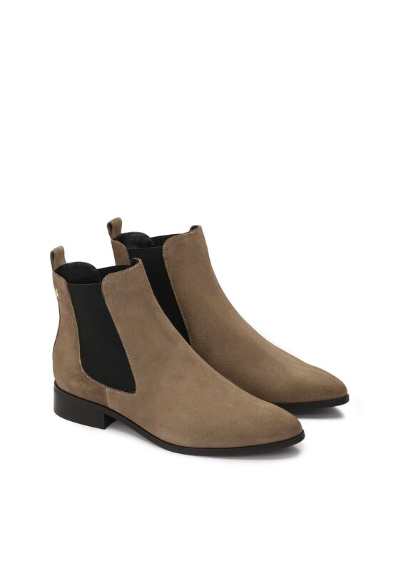 Kazar Kazar Chelsea Boots In Taupe
