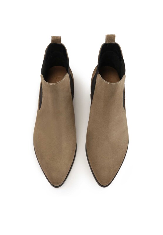 Kazar Kazar Chelsea Boots In Taupe