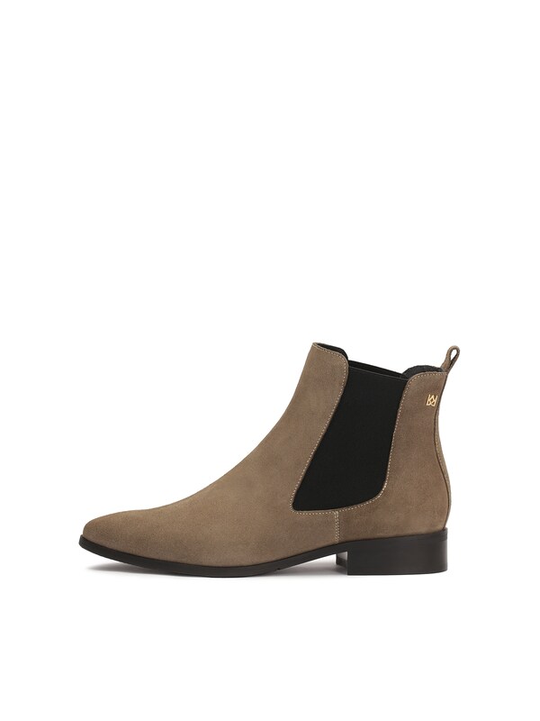Kazar Kazar Chelsea Boots in Taupe