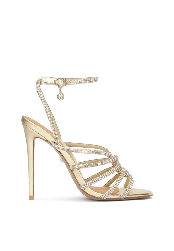 Kazar Kazar Sandale In Gold