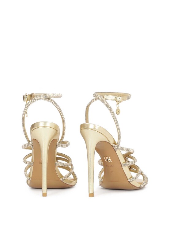 Kazar Kazar Sandale In Gold
