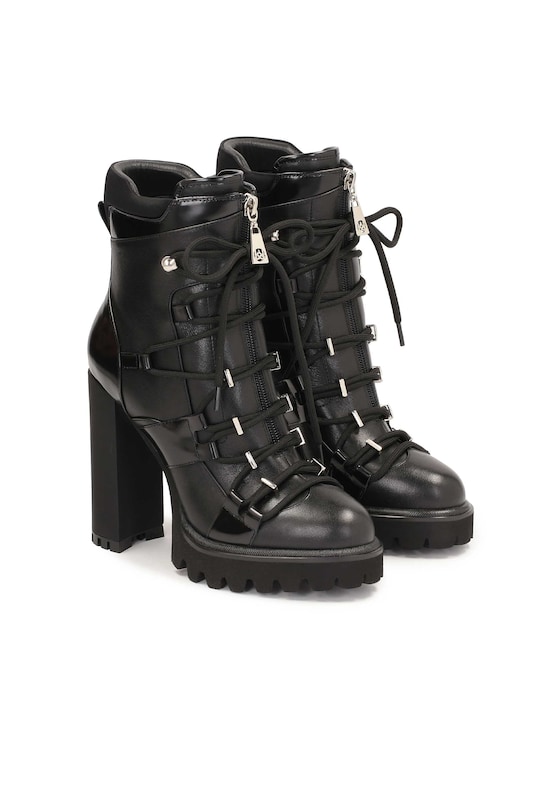 Kazar Kazar Schnürstiefelette In Schwarz