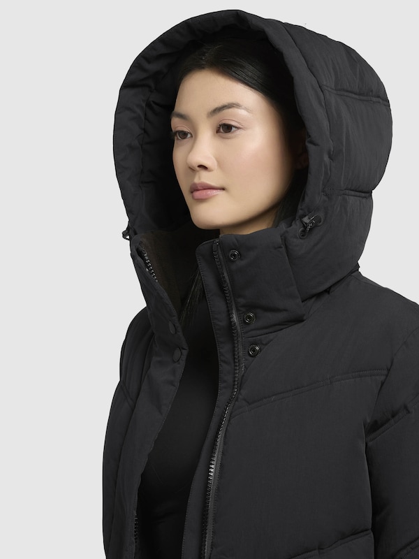 Khujo Khujo Mantel ' AINU ' In Schwarz