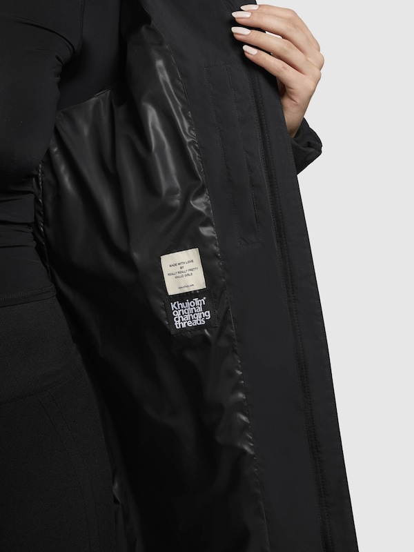 Khujo Khujo Mantel ' AINU ' In Schwarz