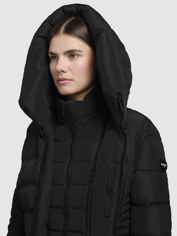 Khujo Khujo Mantel 'Freya' In Schwarz