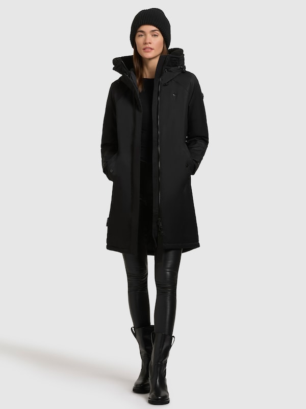 Khujo Khujo Mantel ' SEMIE2 ' In Schwarz