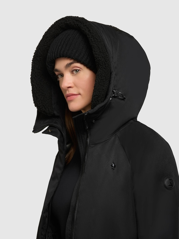 Khujo Khujo Mantel ' SEMIE2 ' In Schwarz