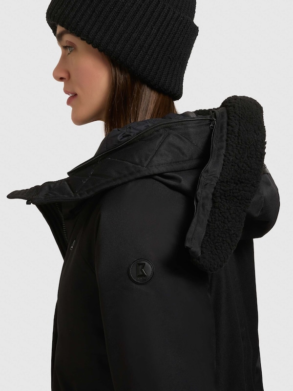 Khujo Khujo Mantel ' SEMIE2 ' In Schwarz