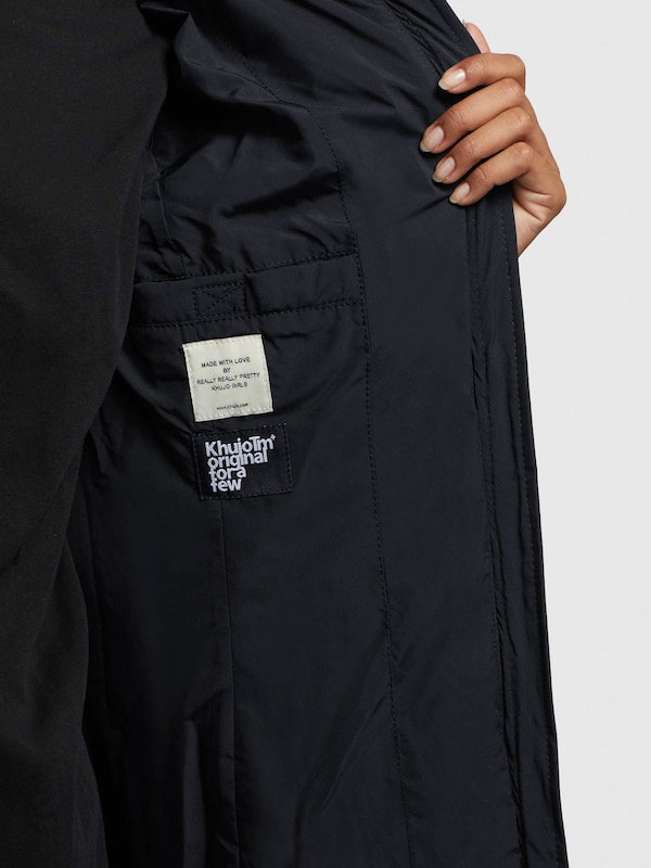 Khujo Khujo Wintermantel 'Aribay4' In Dunkelblau