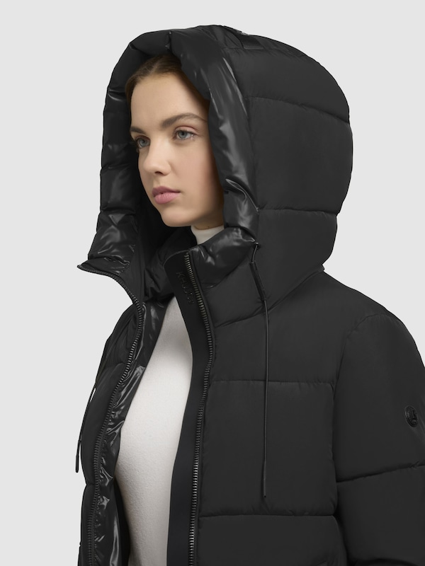 Khujo Khujo Wintermantel ' MIRI2 ' In Schwarz