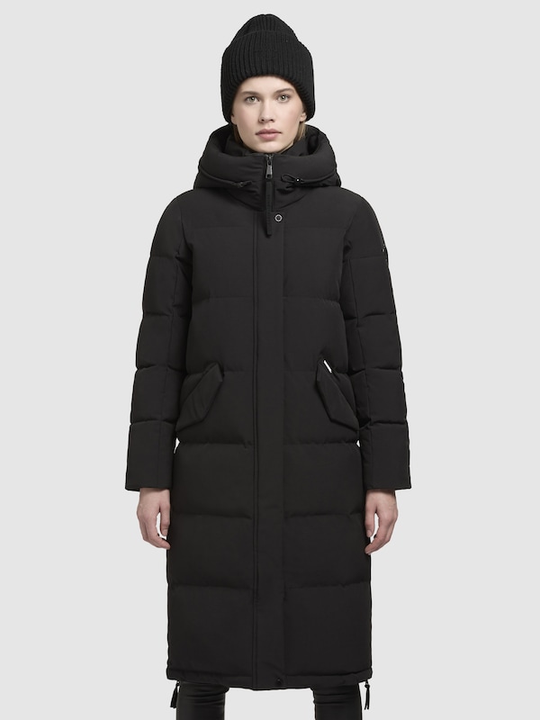 Khujo Khujo Wintermantel 'RIAD' In Schwarz