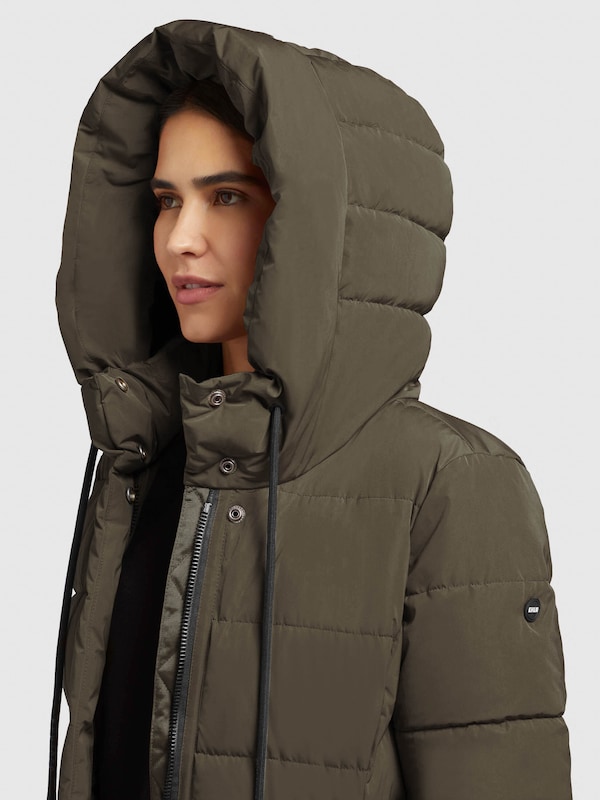 Khujo Khujo Wintermantel 'Tynse' In Khaki