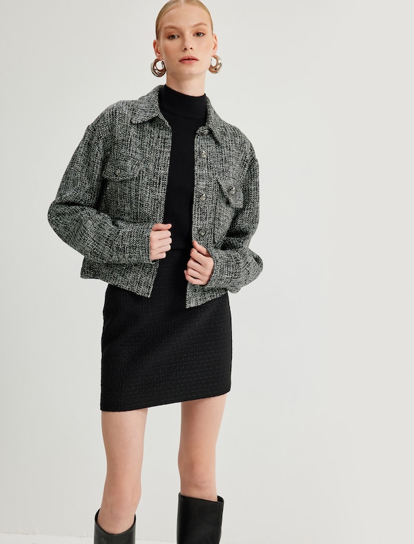 Koton Koton Blazer In Grau