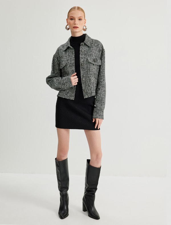 Koton Koton Blazer In Grau