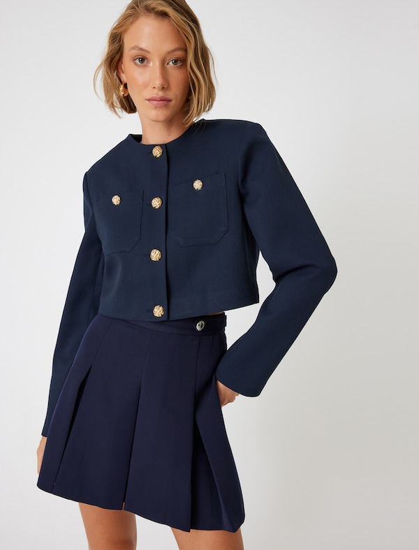 Koton Koton Blazer In Navy