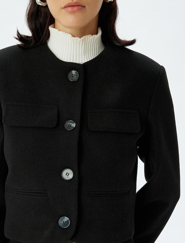 Koton Koton Blazer In Schwarz