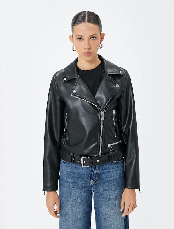 Koton Koton Jacke in Schwarz