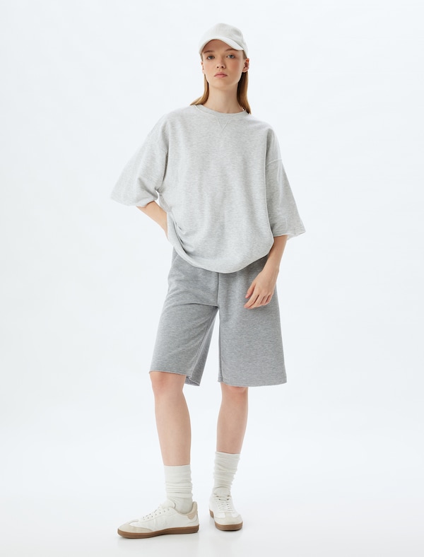 Koton Koton Loosefit Shorts In Grau