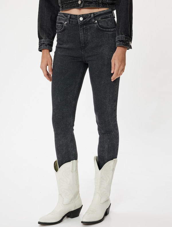 Koton Koton Skinny Jeans In Schwarz