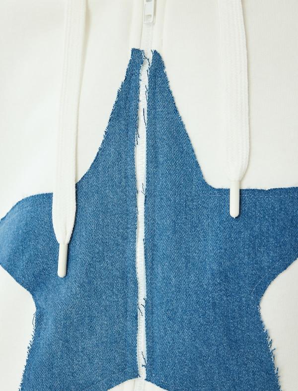 Koton Koton Sweatjacke In Weiß