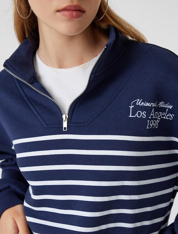 Koton Koton Sweatshirt In Navy