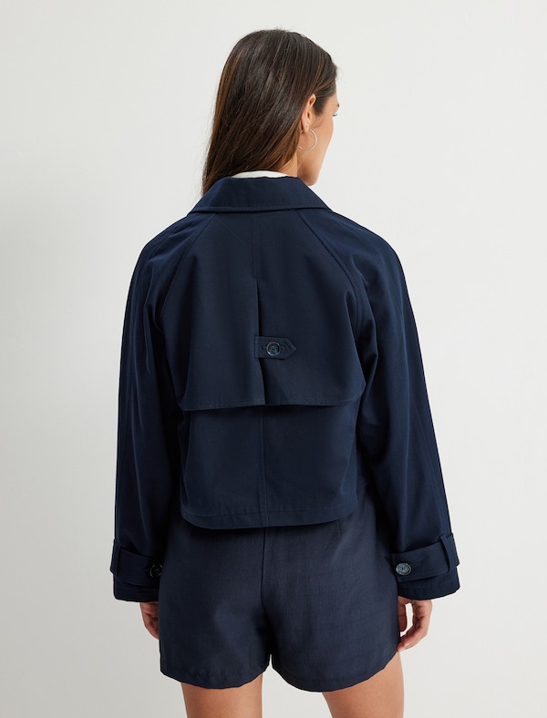 Koton Koton Übergangsmantel In Navy
