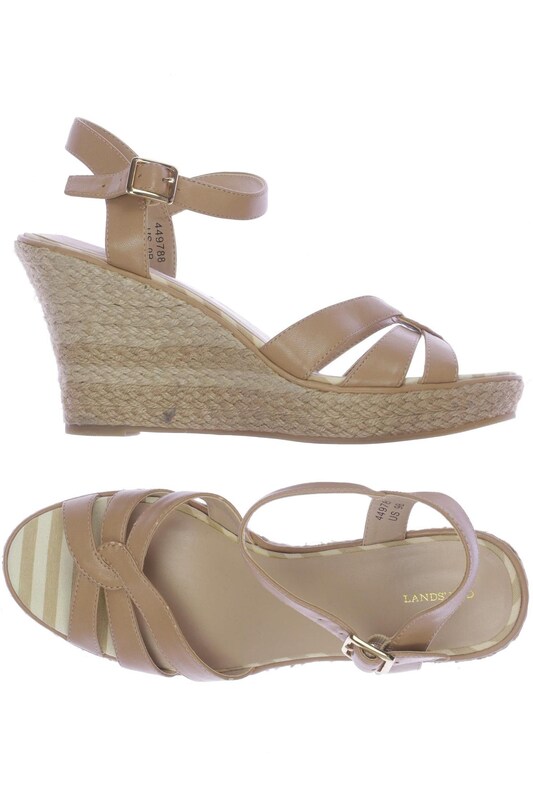 Lands‘ End Lands‘ End Sandalen 40 5 in Beige