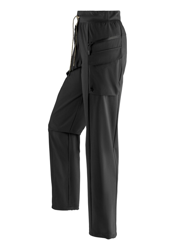 LASCANA ACTIVE LASCANA ACTIVE Regular Outdoorhose In Schwarz