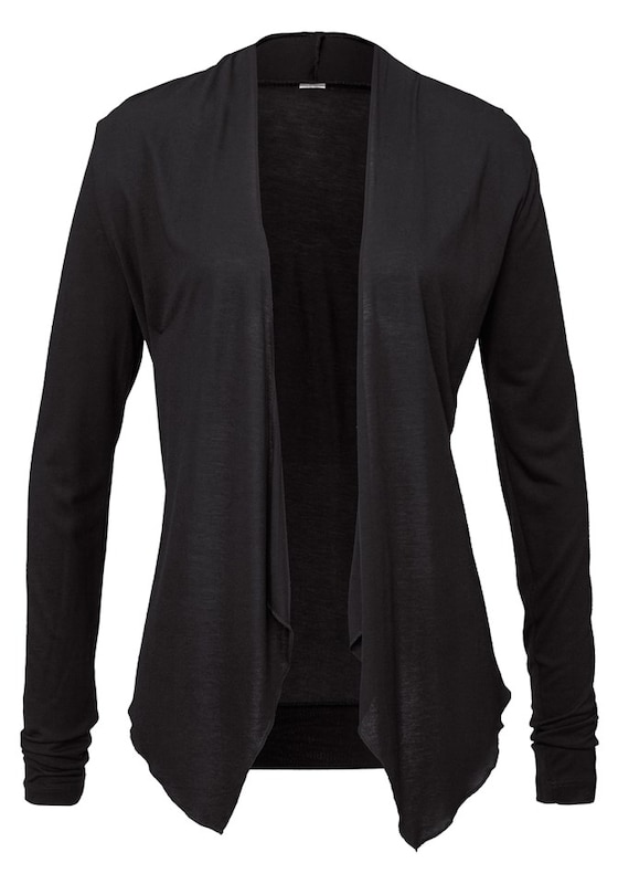 LASCANA LASCANA Shirtjacke in Schwarz