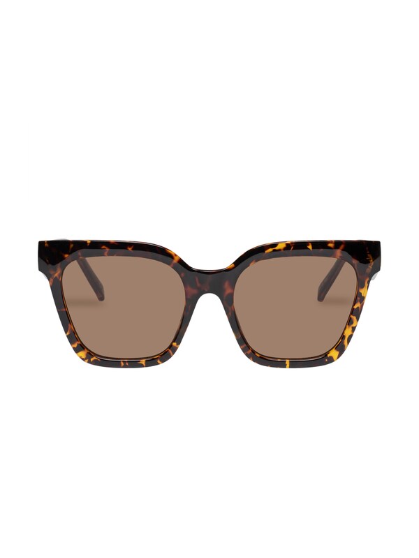 LE SPECS LE SPECS Sonnenbrille 'Star Glow' In Braun Karamell