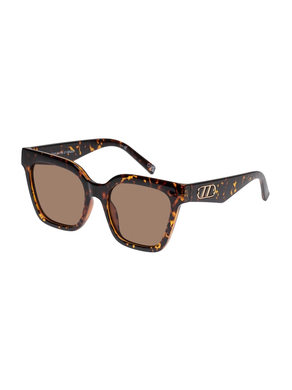 LE SPECS LE SPECS Sonnenbrille 'Star Glow' in Braun Karamell