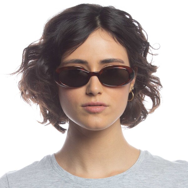 LE SPECS LE SPECS Sonnenbrille 'Work It' In Kastanienbraun Schoko