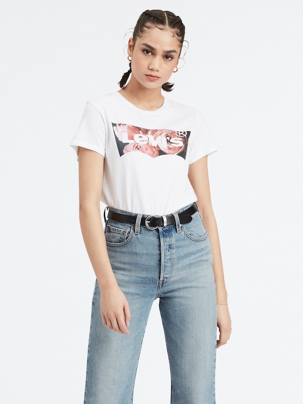 LEVI'S ® LEVI'S ® T-Shirt 'The Perfect' In Weiß