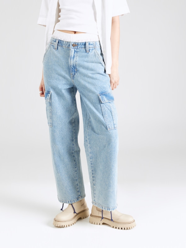 LEVI'S ® LEVI'S ® Loosefit Cargohose ''94 Baggy Cargo' In Blue Denim
