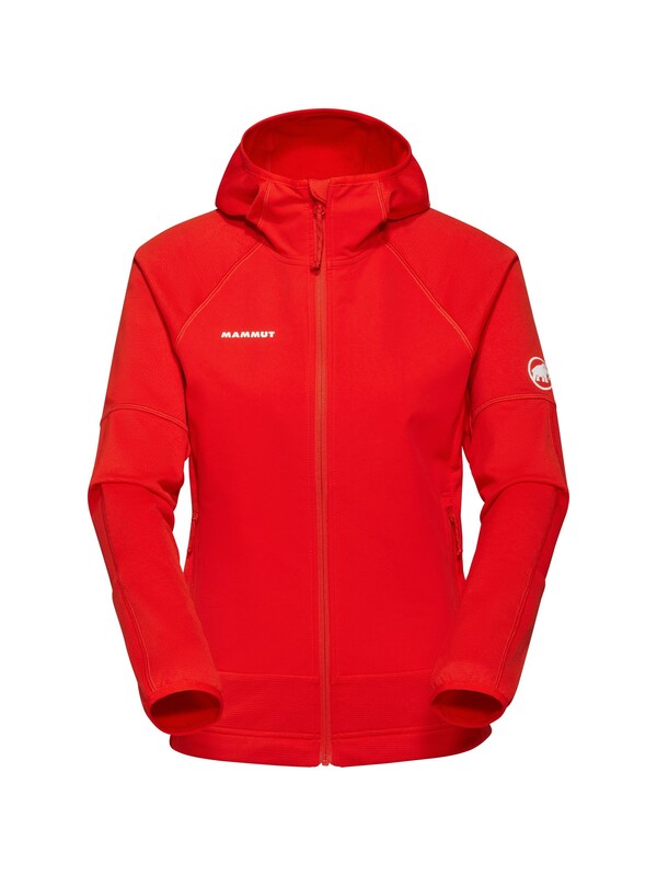 MAMMUT MAMMUT Funktionsfleecejacke 'Massone' in Feuerrot