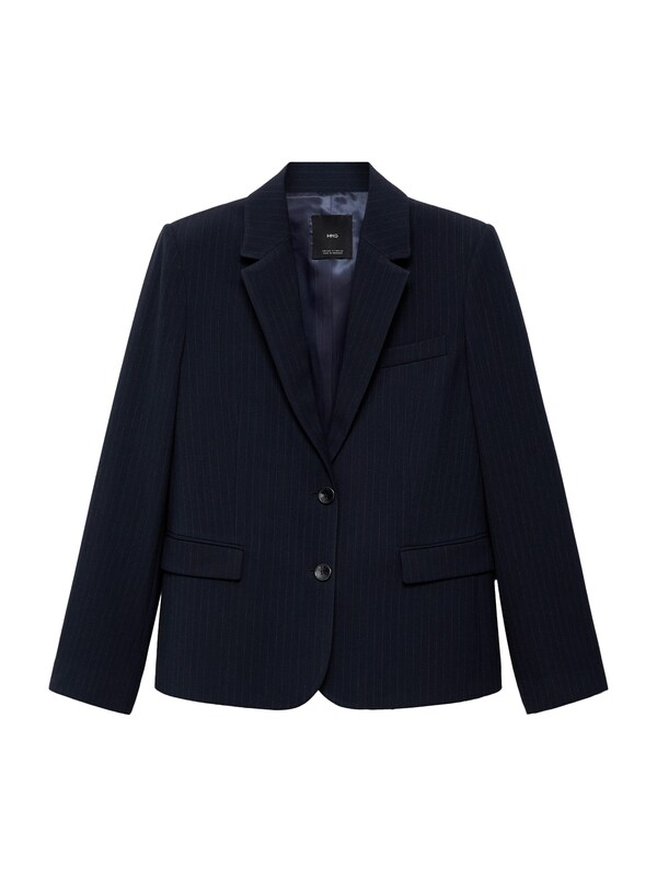 MANGO MANGO Blazer 'Bergen' in Nachtblau