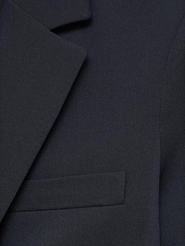 MANGO MANGO Blazer 'BOREAL' In Navy