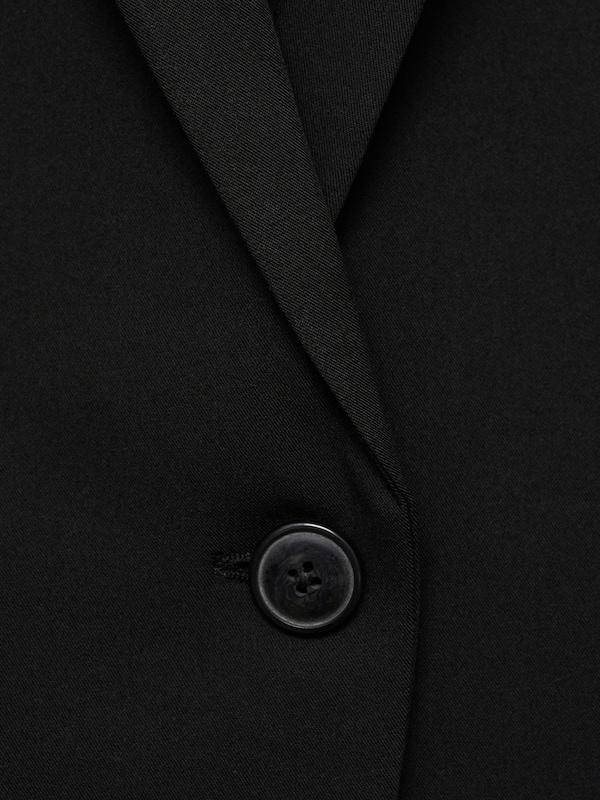 MANGO MANGO Blazer 'Boreal' In Schwarz