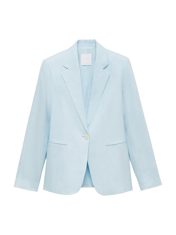 MANGO MANGO Blazer 'BORELI' in Pastellblau