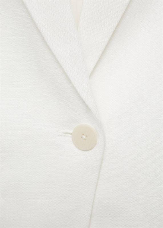 MANGO MANGO Blazer 'Boreli' In Weißmeliert